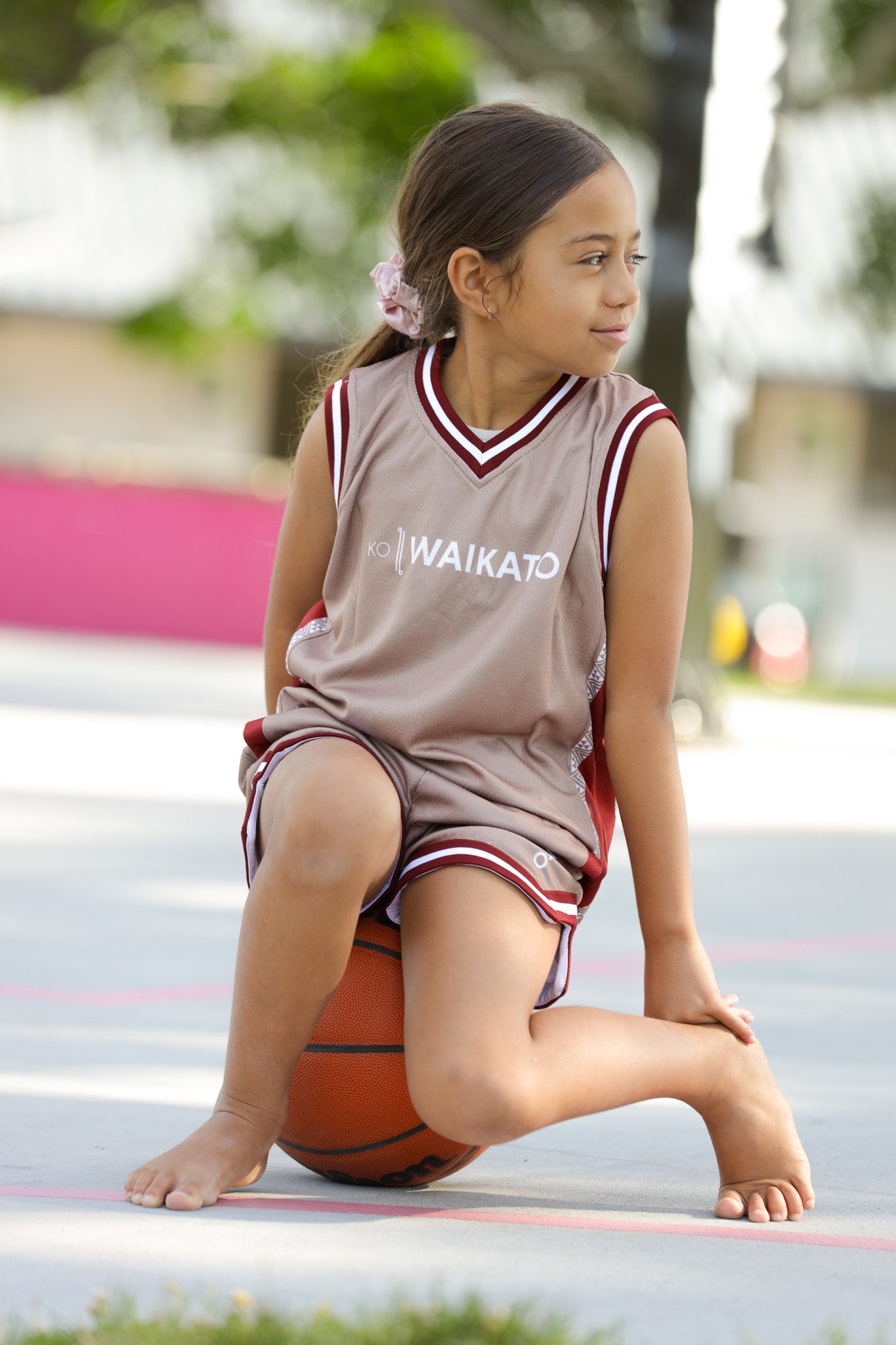 Ko Waikato | Kids Basketball Singlet
