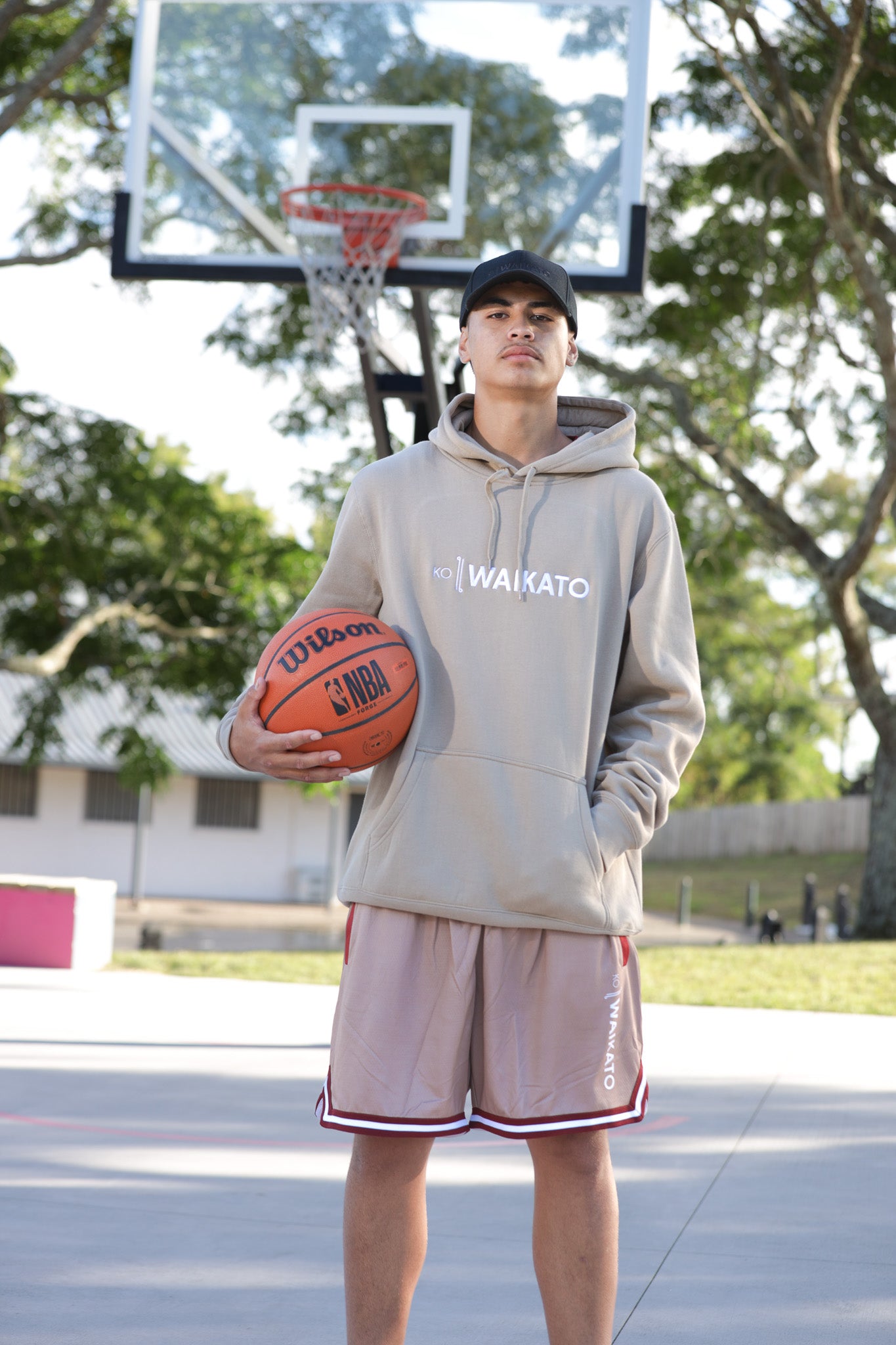 Ko Waikato | Adults Basketball Shorts