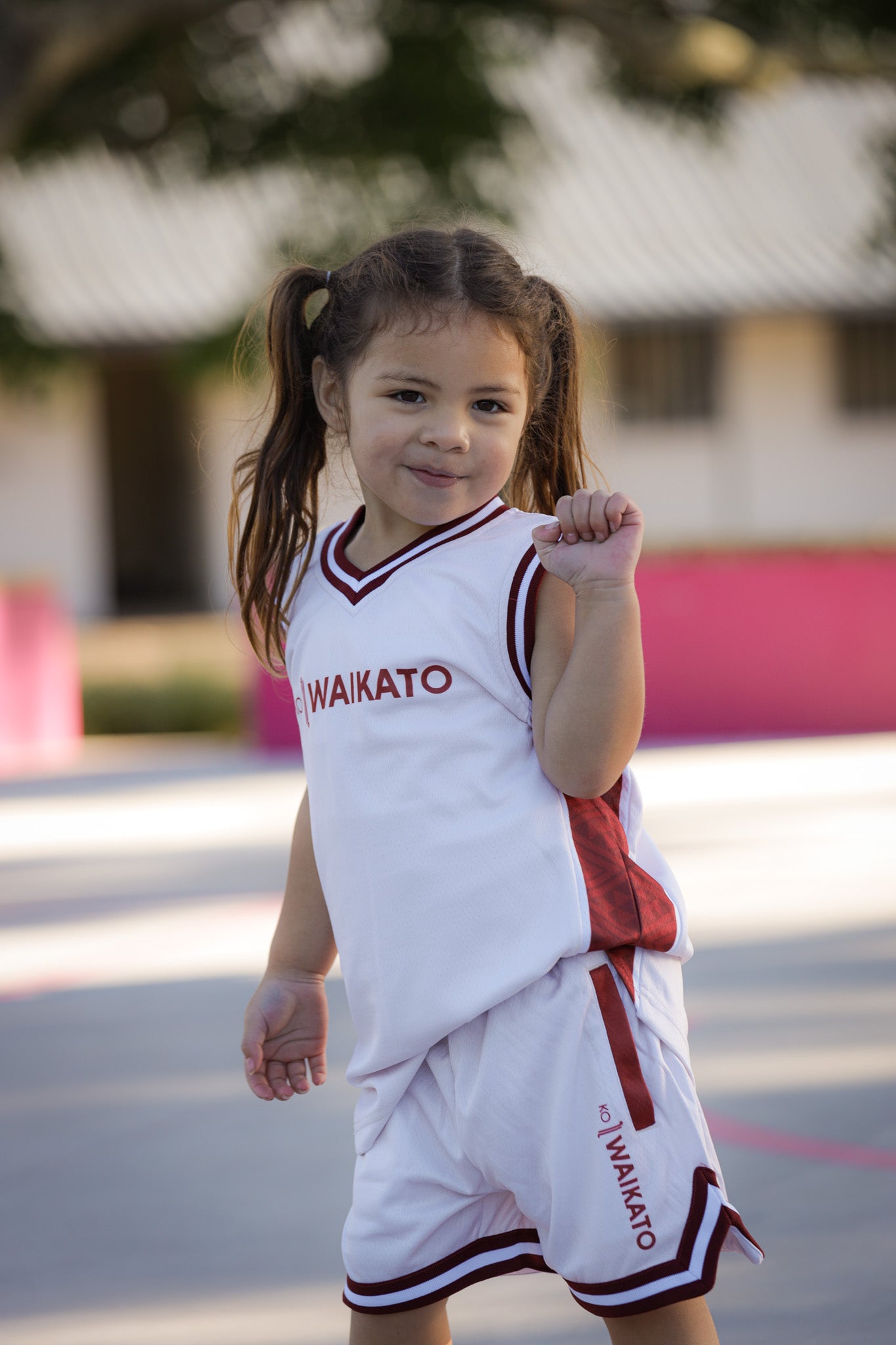 Ko Waikato | Kids Basketball Singlet