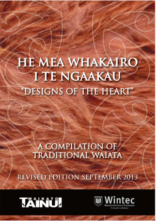 Waiata Mooteatea Booklet