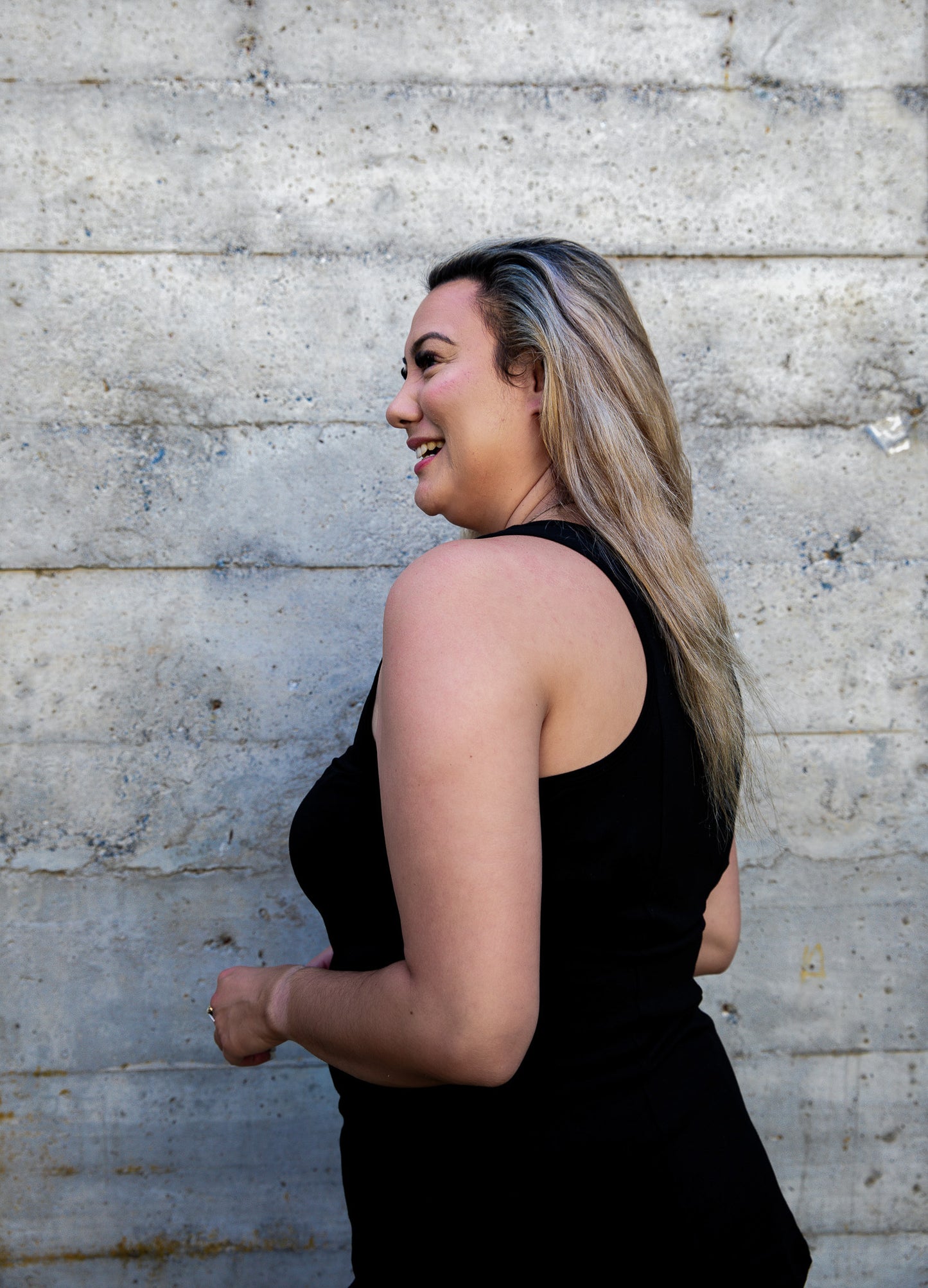 Ko Waikato | Womens Black Singlet