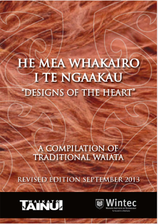 He Mea i Whakairo Ki Te Ngaakau