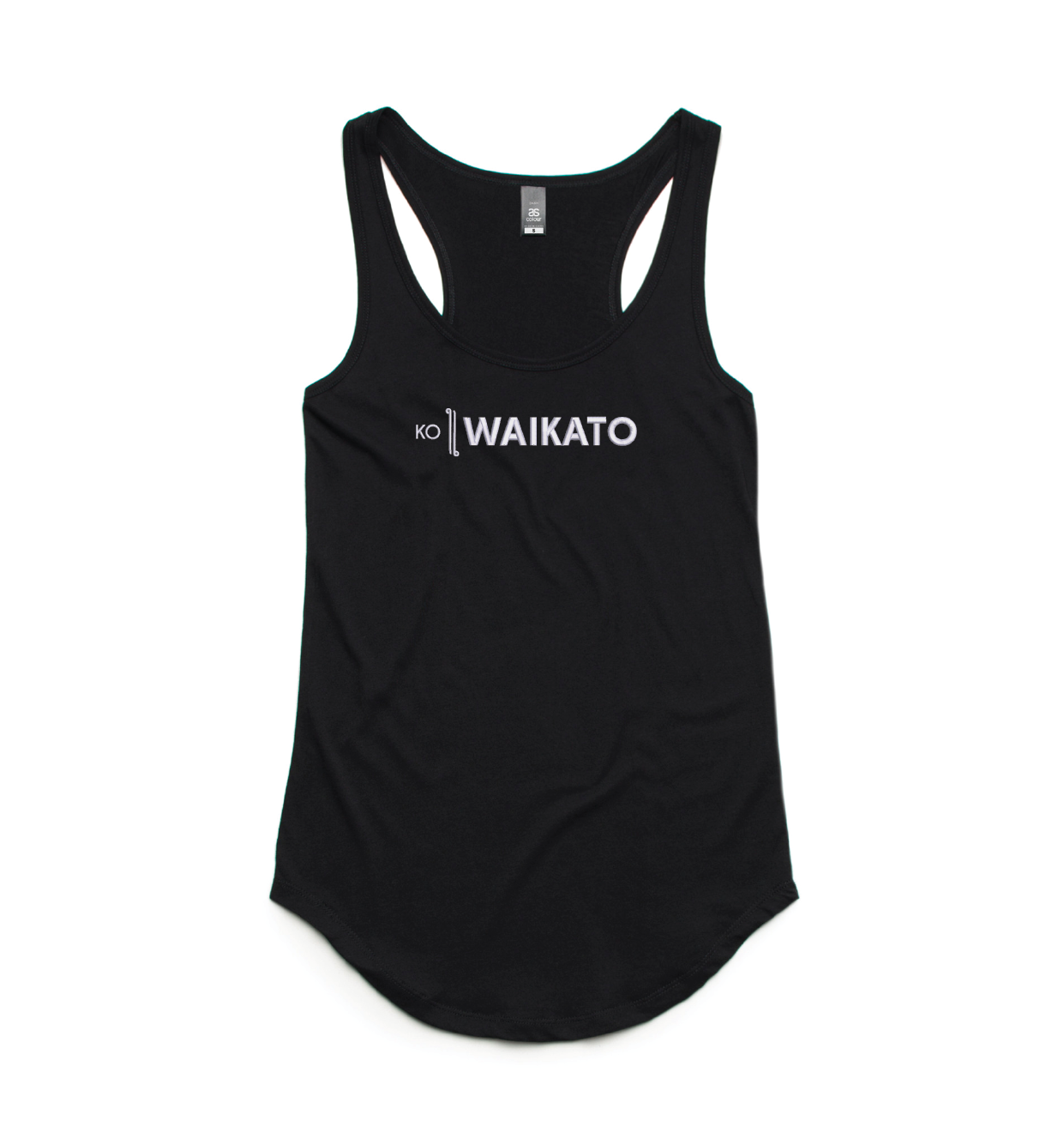 Ko Waikato | Womens Black Singlet