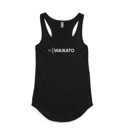 Ko Waikato | Womens Black Singlet